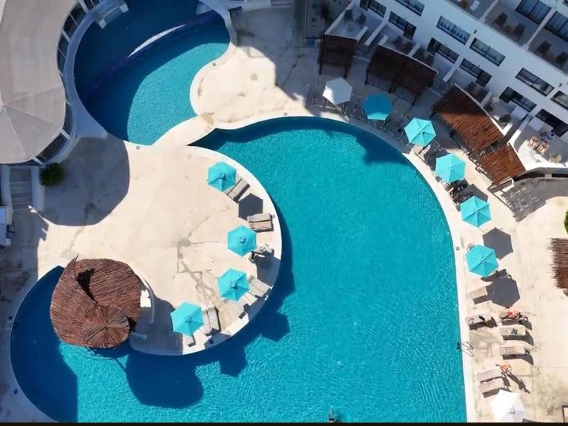 Beachfront Studio With Ocean View Cancún Exterior foto