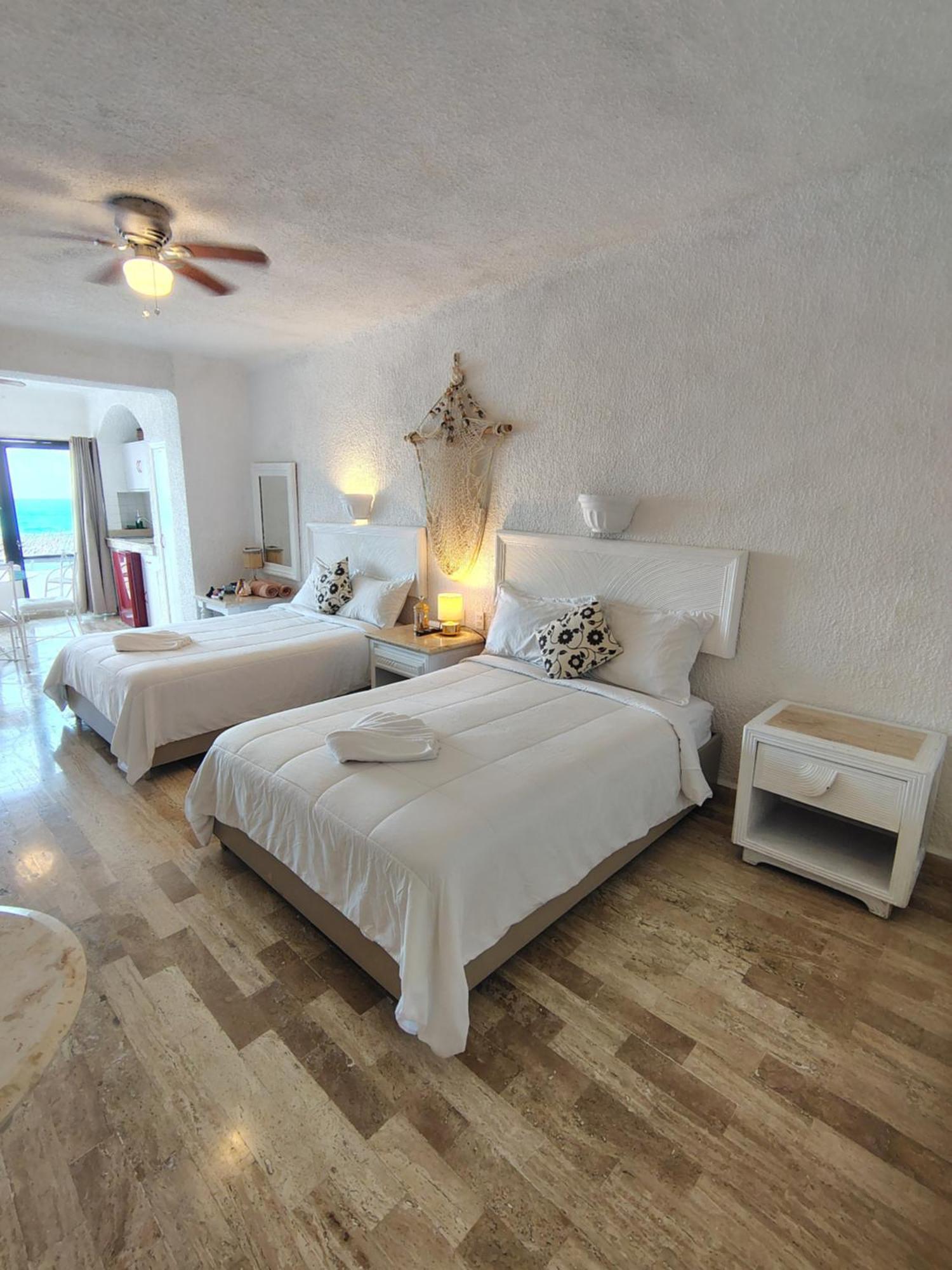 Beachfront Studio With Ocean View Cancún Exterior foto